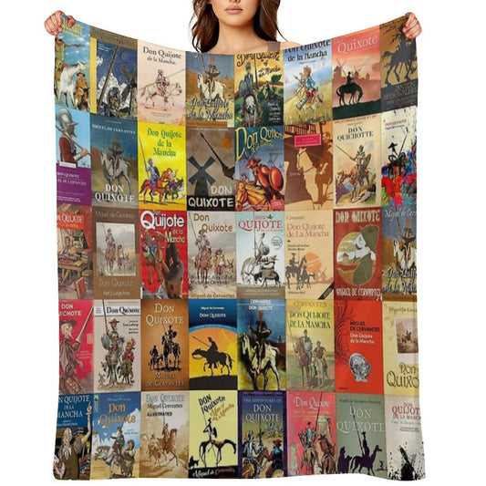 Don Quixote Throw Blanket