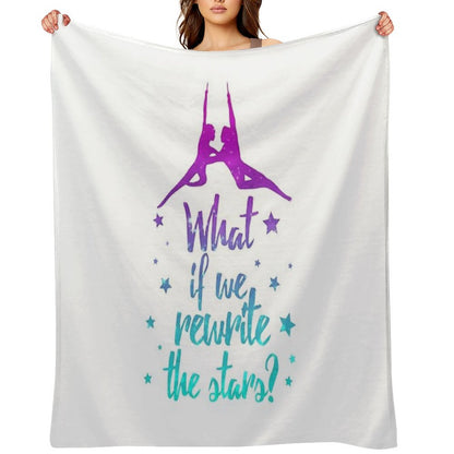 Greatest Showman Rewrite The Stars Throw Blanket