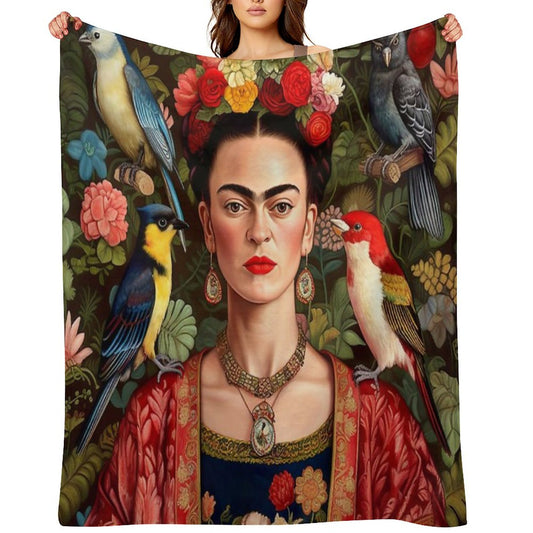 Frida Kahlo 7 Throw Blanket