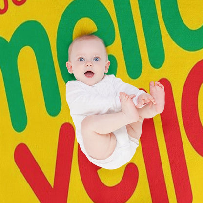 Enjoy Mello Yello Throw Blanket