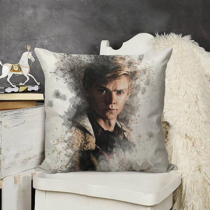 Newt - Maze Runner Death Cure Painting Design Color Linen Throw Pillow Cover