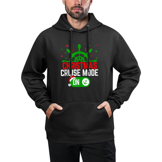 Christmas Cruise Mode On Cruise Ship Christmas 2023 Colorfast Hoodie