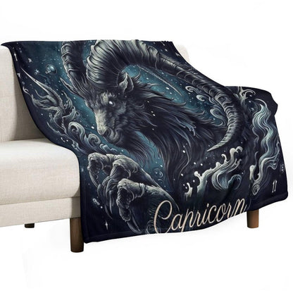 Capricorn Throw Blanket