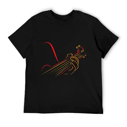 Playing Guitar Guitarist Music Life Funny Gift T-Shirt