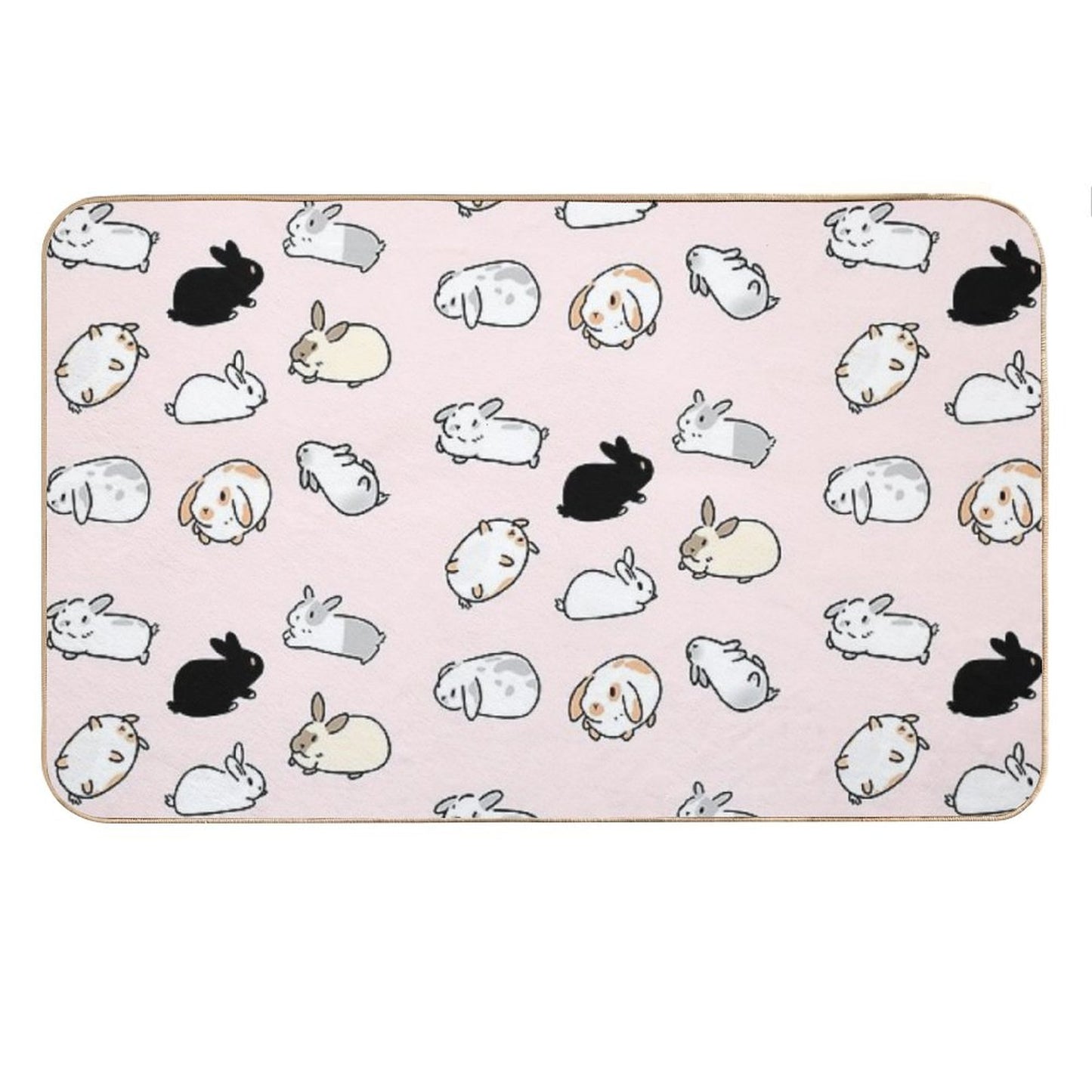 Bunny Rabbits Bath Mat