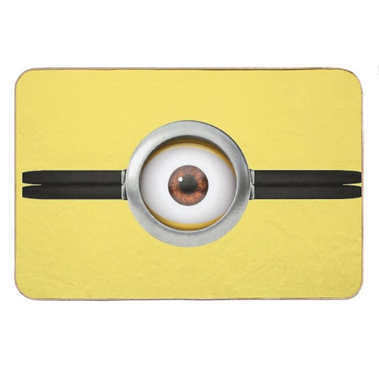 Minion Style Eye Bath Mat