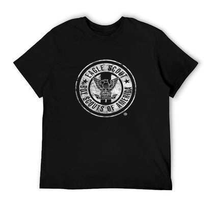 Eagle Scout Vintage (White Distressed) T-Shirt