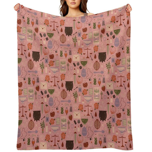 Love Potion Throw Blanket