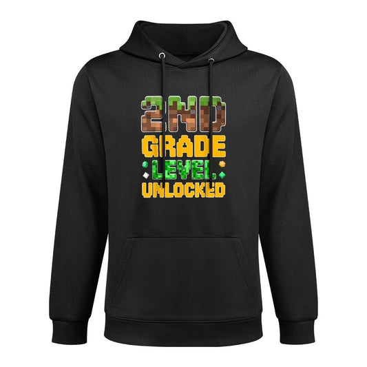 Back to School 2nd Grade Boys Gamer First Day Second Grade Easy Care Hoodie