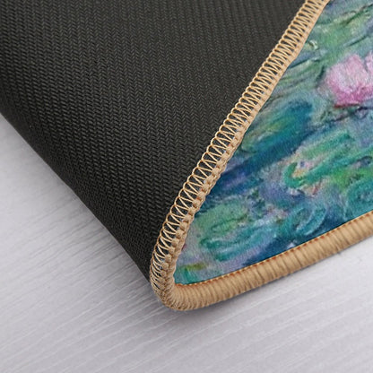 Water Lilies Claude Monet Fine Art Bath Mat