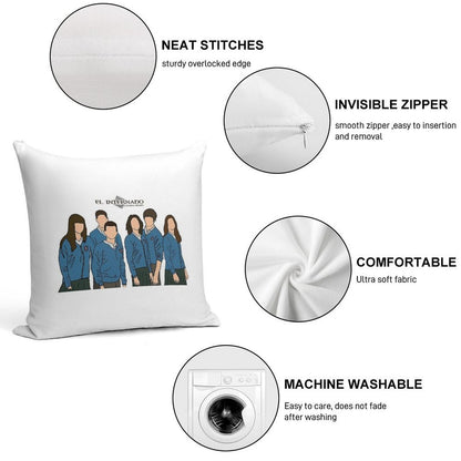 El Internado Soft Durable Construction Throw Pillow