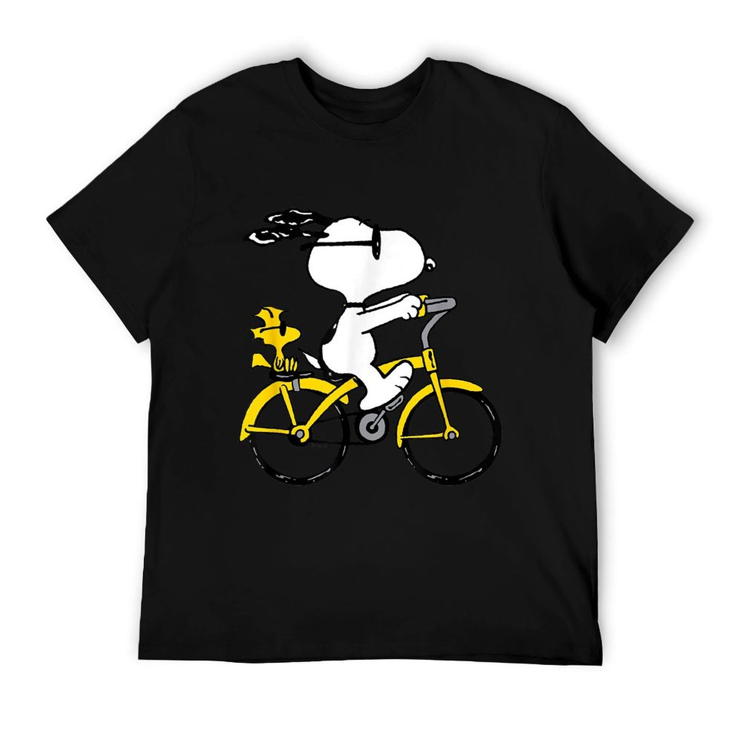 Snoopy & Woodstock Riding Bike T-Shirt