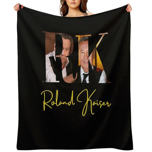 Roland Kaiser-roland Kaiser Festival- Roland Kaiser Merch Throw Blanket