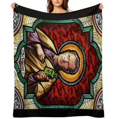 St. Vincent Price Throw Blanket