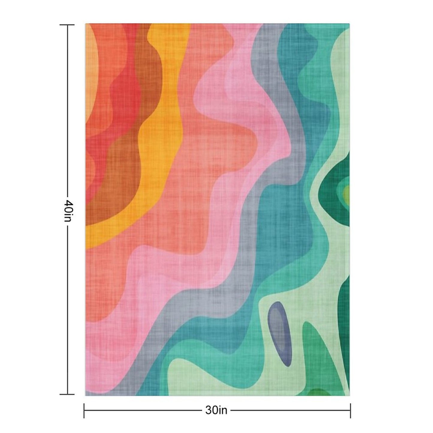 Flouncy Flouncy Throw Blanket