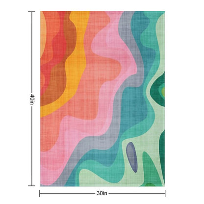 Flouncy Flouncy Throw Blanket