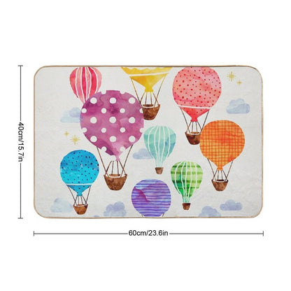 Hot Air Balloon  Odorless Bath Mat