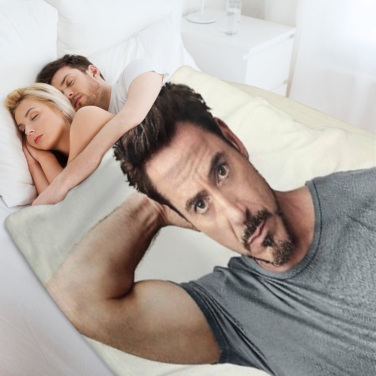 Robert Downey Jr Throw Blanket