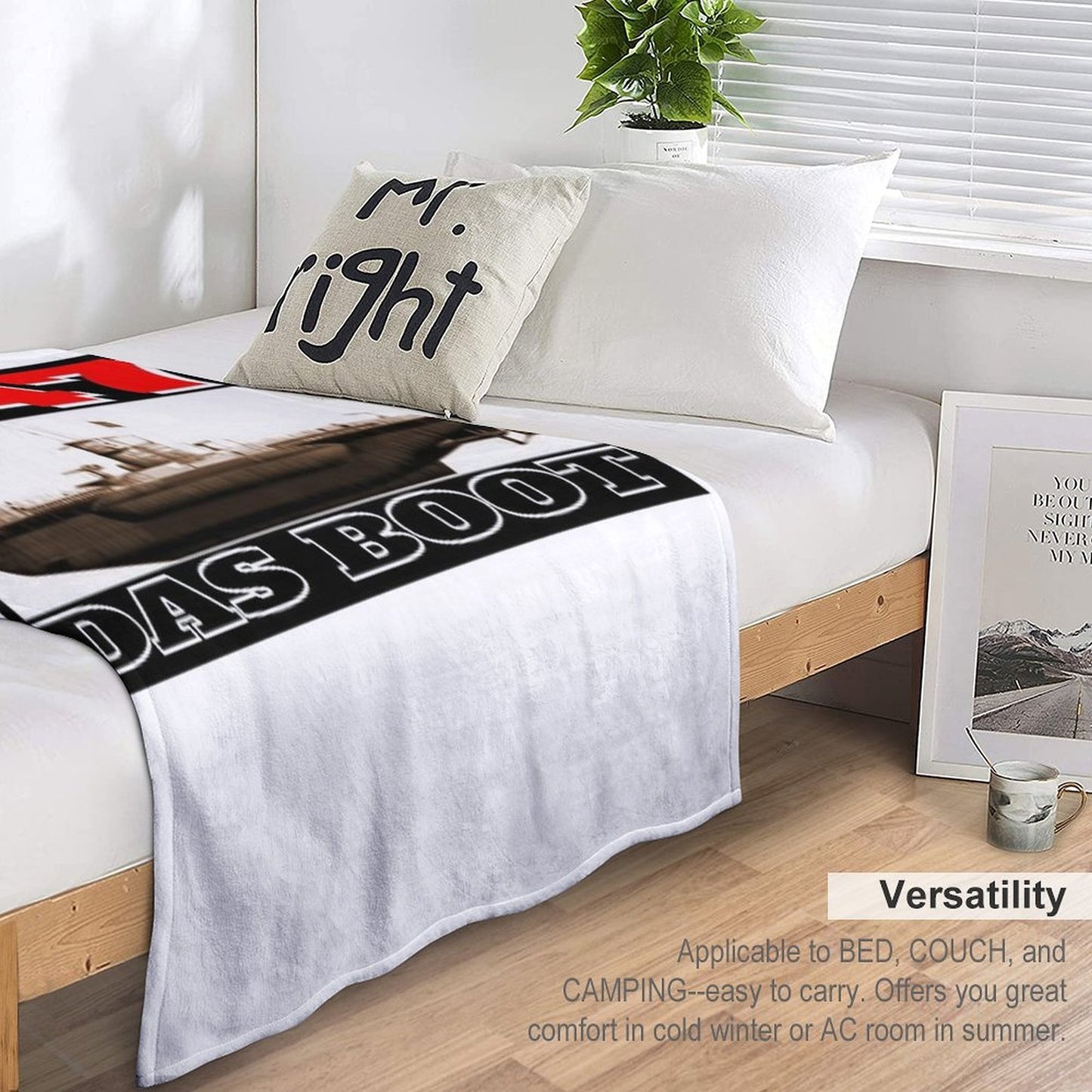 Das Boot U-47 Throw Blanket