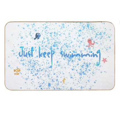 Just Keep Swimming Bath Mat