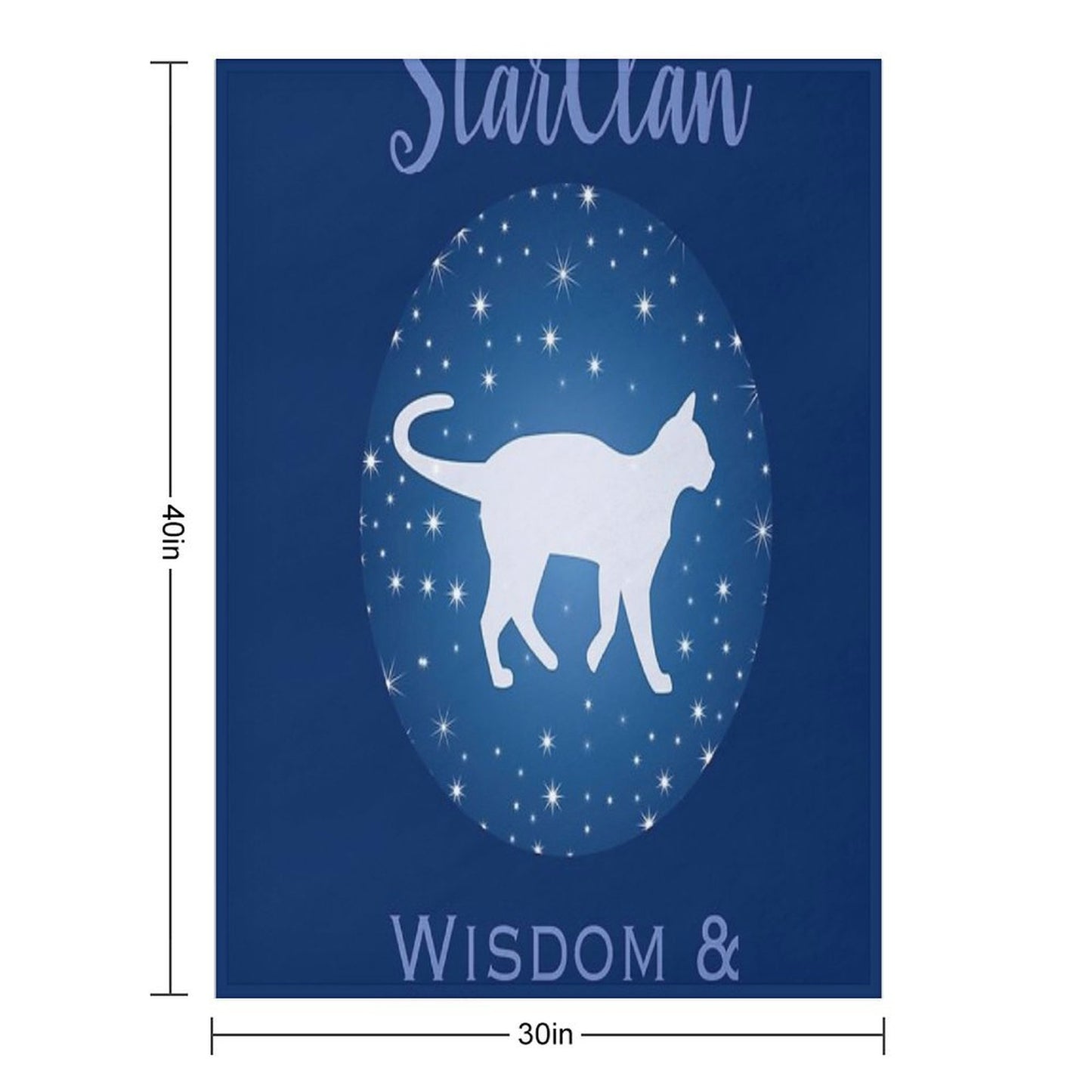 StarClan Dreams Throw Blanket