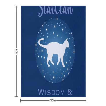 StarClan Dreams Throw Blanket