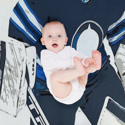 Connor Hellebuyck Throw Blanket