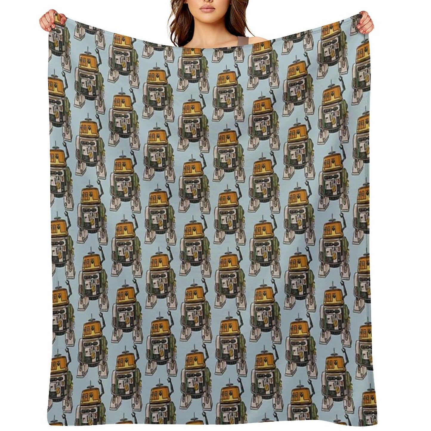 Best Gifts For Men And WomenRebel Toons Chopper Throw Blanket
