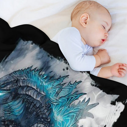 King of The Monsters Throw Blanket