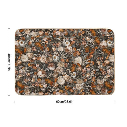 Baroque Macabre  Easy Maintenance Bath Mat