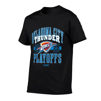 NBA Official Oklahoma City Thunder 2025 Playoffs Showtime  Moisture-wicking T-Shirt
