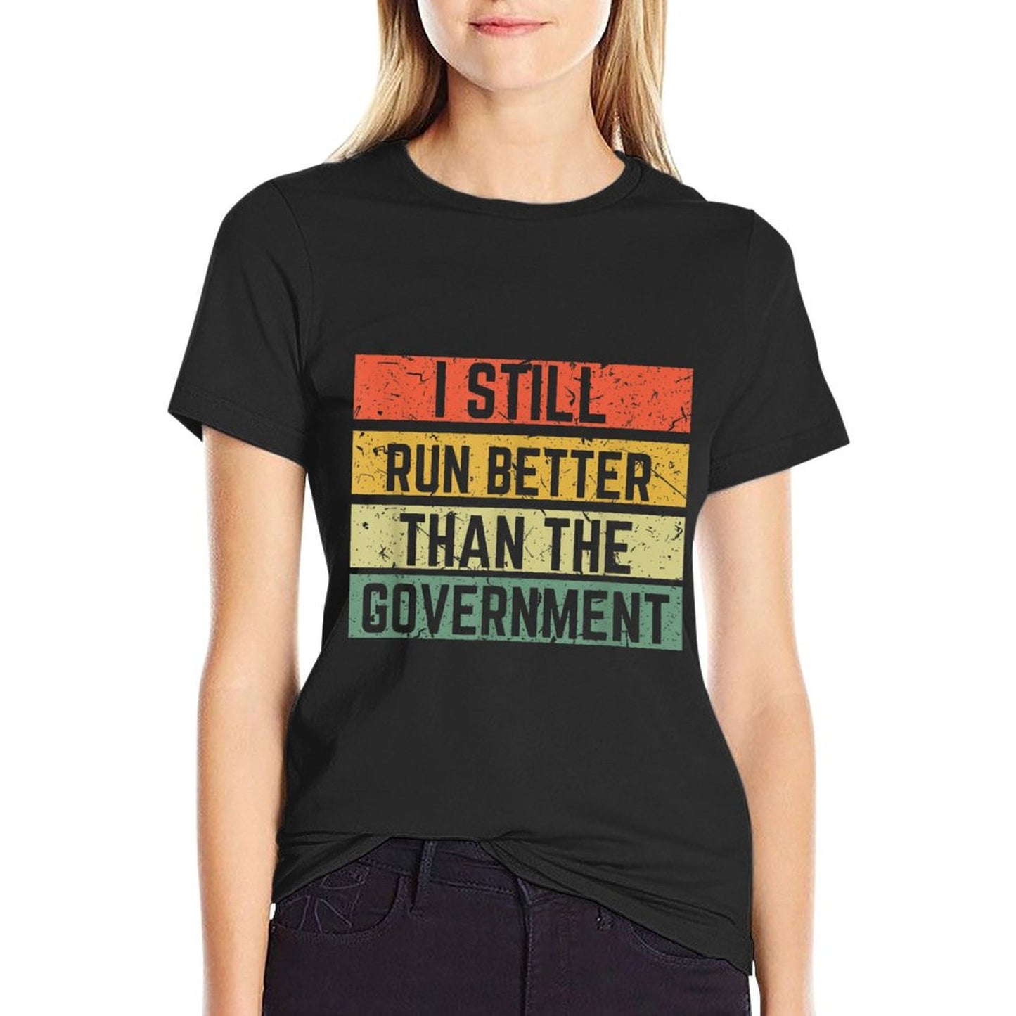 Funny Government Wheelchair Disability Handicap Amputee Gift T-Shirt