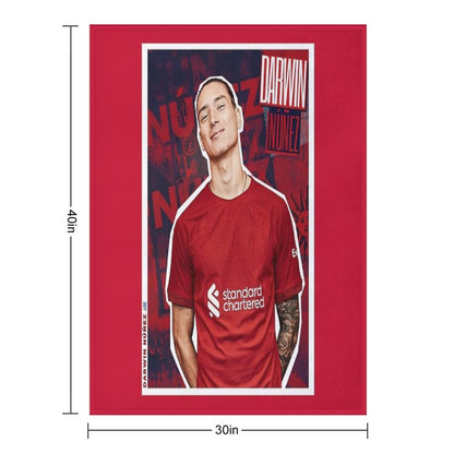 Darwin Nunez 27 Throw Blanket