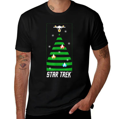 Star Trek The Original Series Christmas Tree  Moisture-wicking T-Shirt