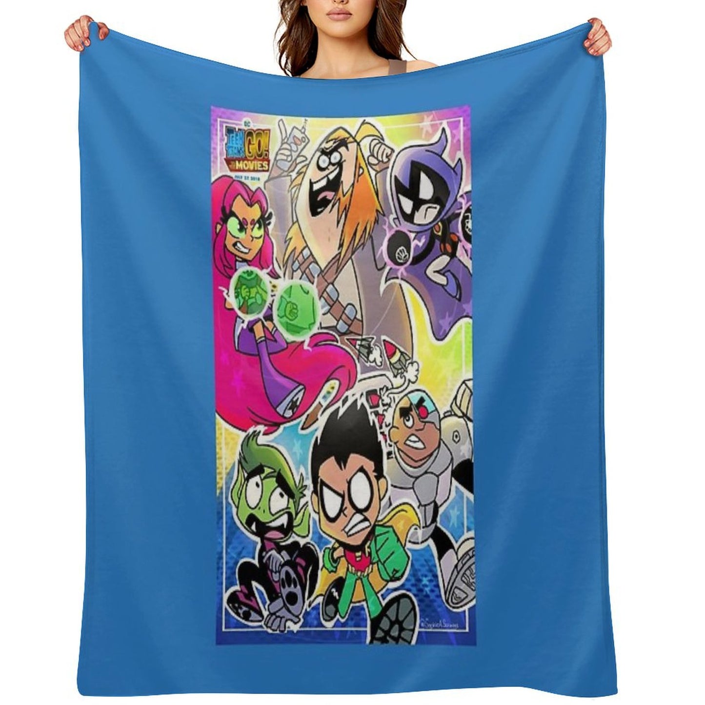 Teen Titans Go! Throw Blanket