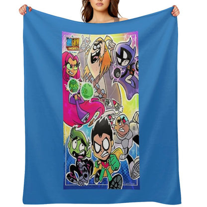 Teen Titans Go! Throw Blanket
