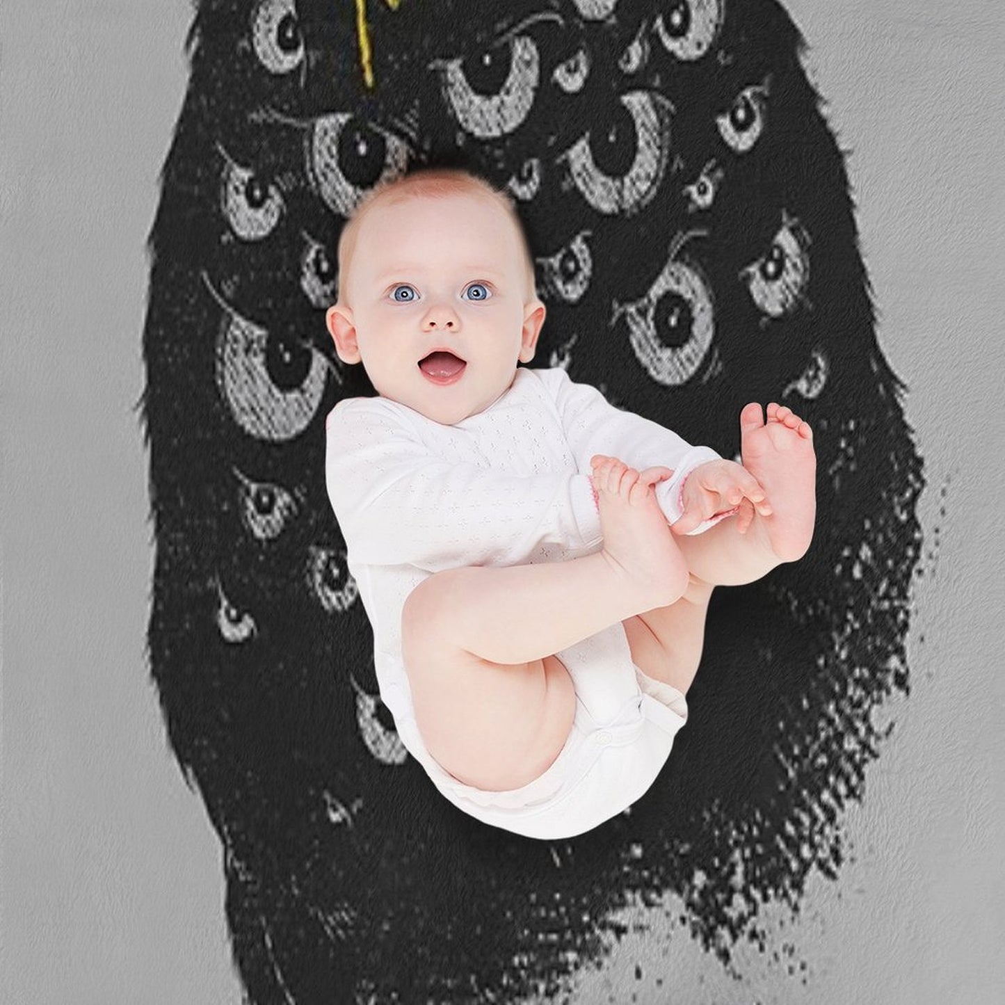 The Untold Creature Throw Blanket