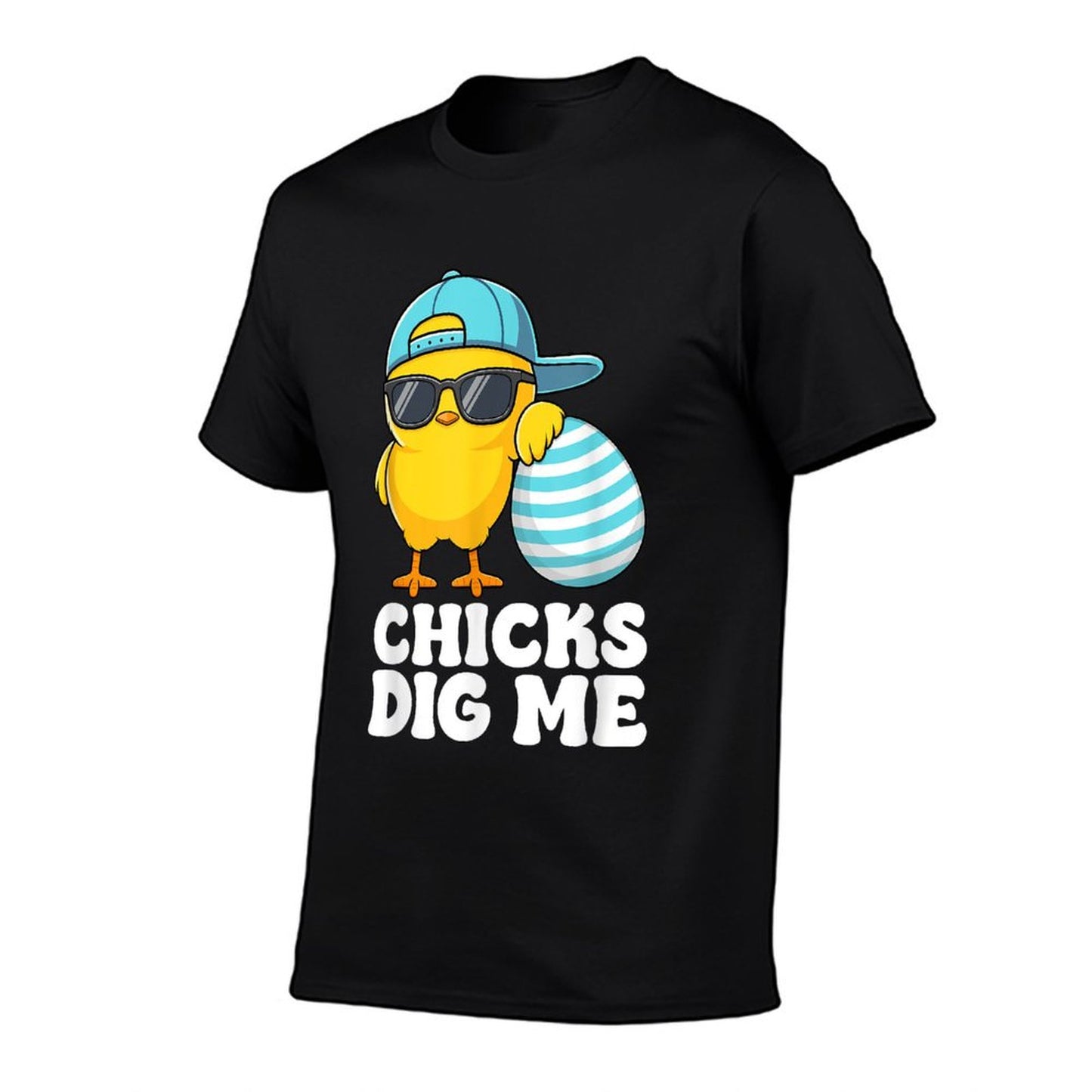 Chicks Dig Me Easter Toddler Boys Men Happy Easter Funny T-Shirt