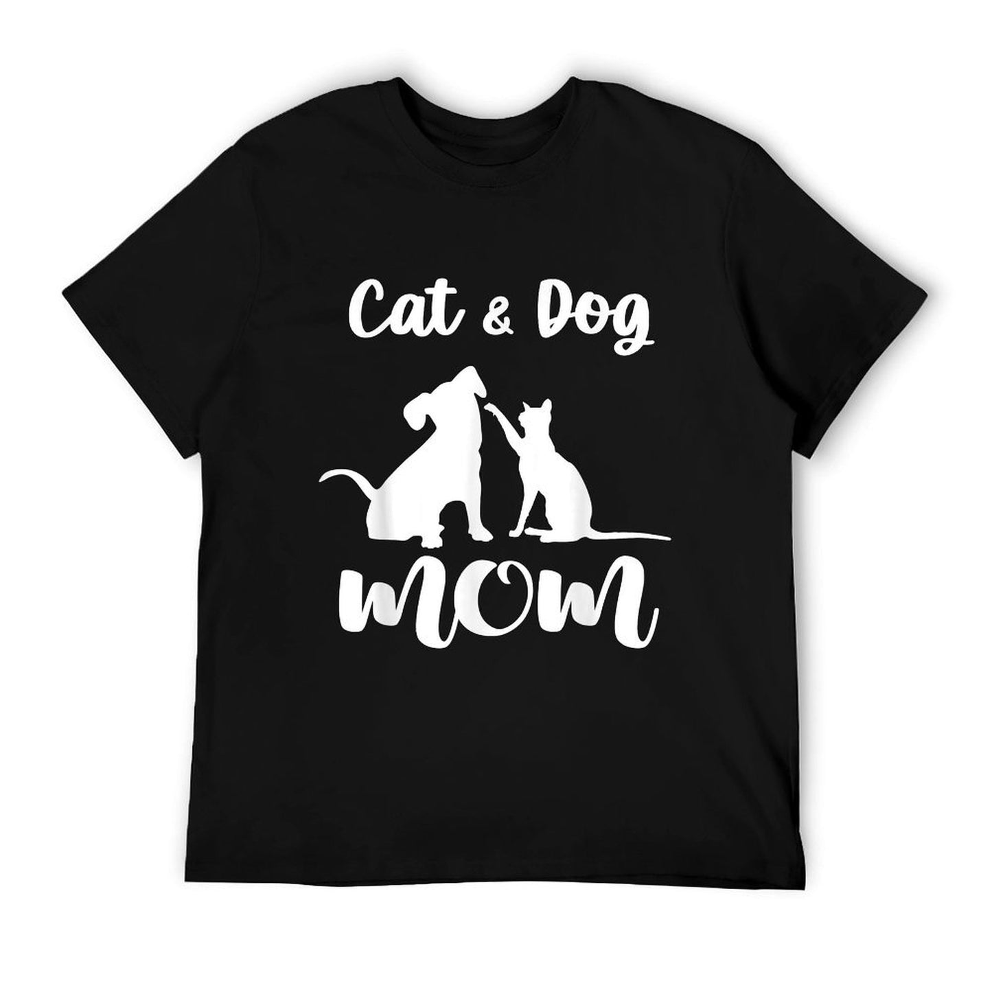 Cat And Dog Mom Shirt Pets Animals Lover Puppy for Women T-Shirt