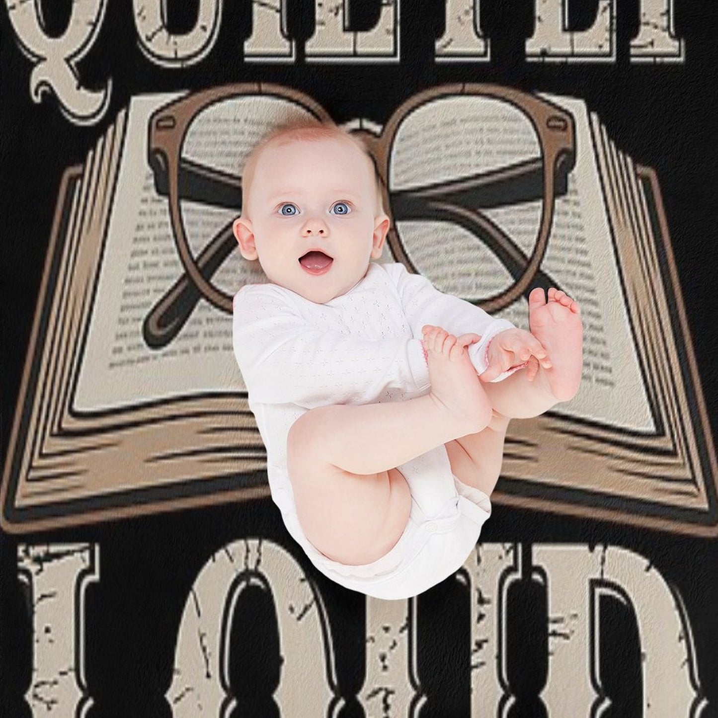 Academia - Quietly Loud Throw Blanket