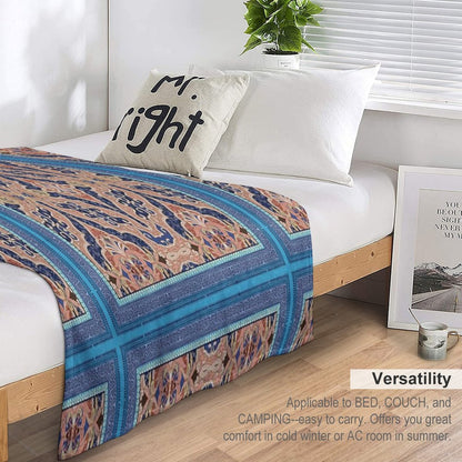Arab Tapestry Throw Blanket