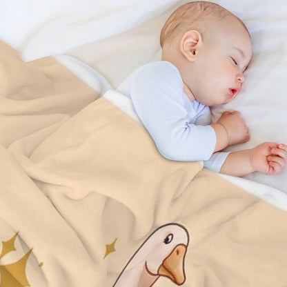 Plant Goose Throw Blanket