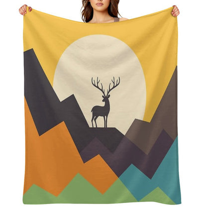 Deer Throw Blanket