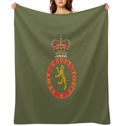 Army Cadet Force (ACF) - United Kingdom Throw Blanket