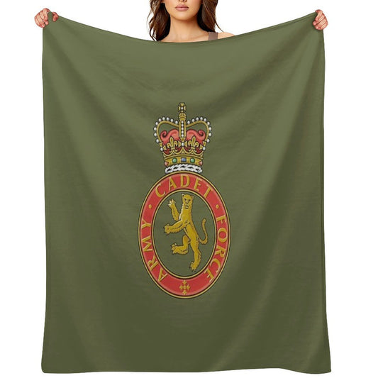 Army Cadet Force (ACF) - United Kingdom Throw Blanket