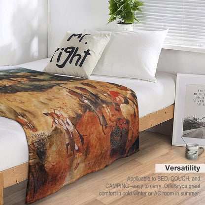 The Hay Harvest - Pieter Bruegel The Elder Throw Blanket