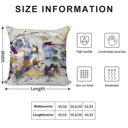 Little Worlds Soft Skin-Friendly Throw Pillow