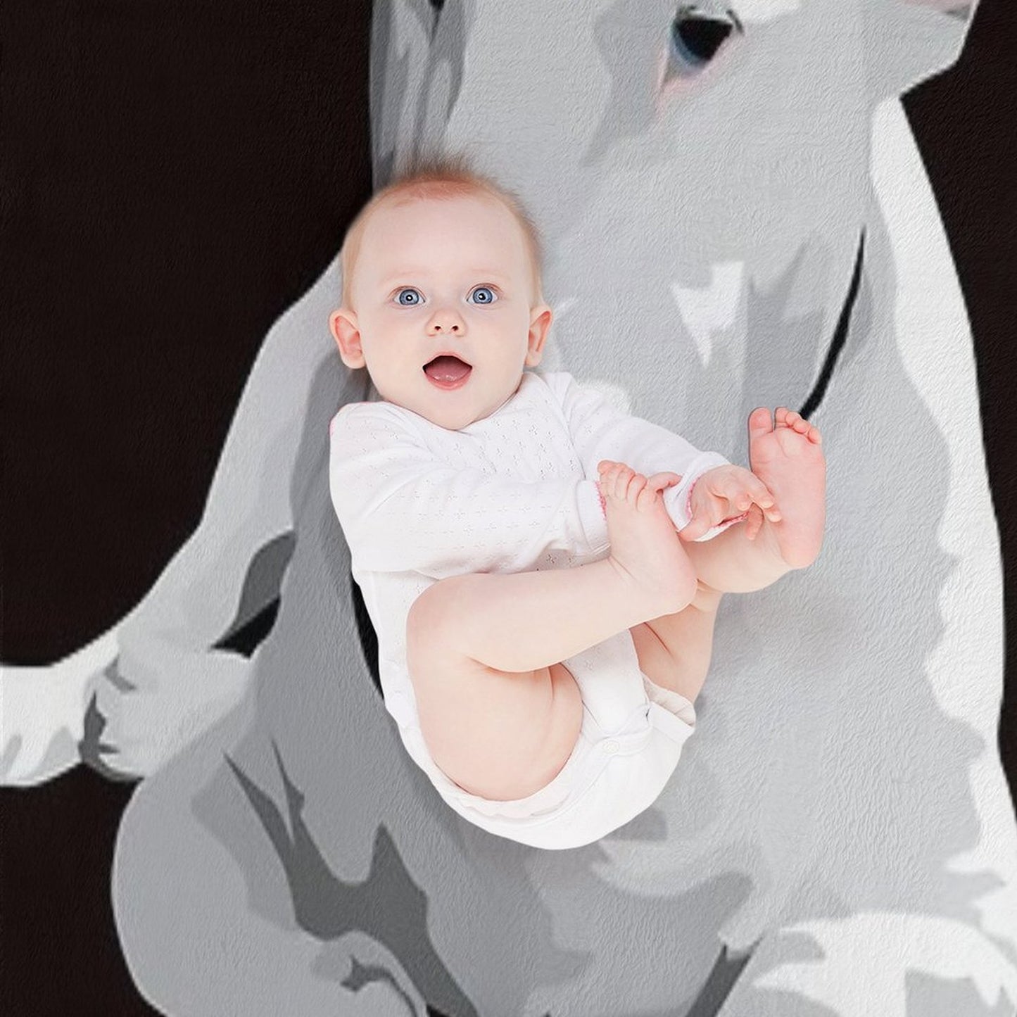 English Bull Terrier Throw Blanket