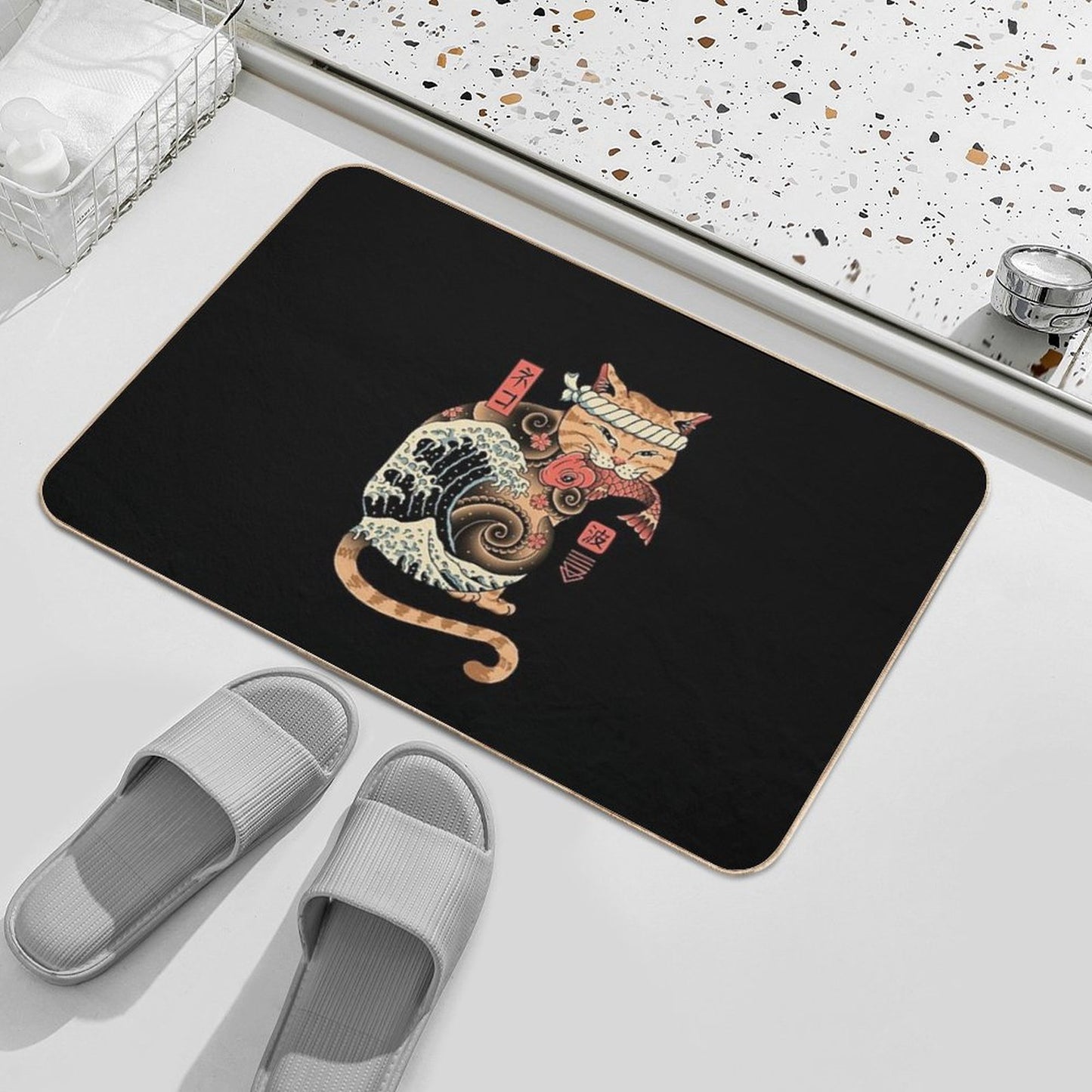 Catana Wave Bath Mat