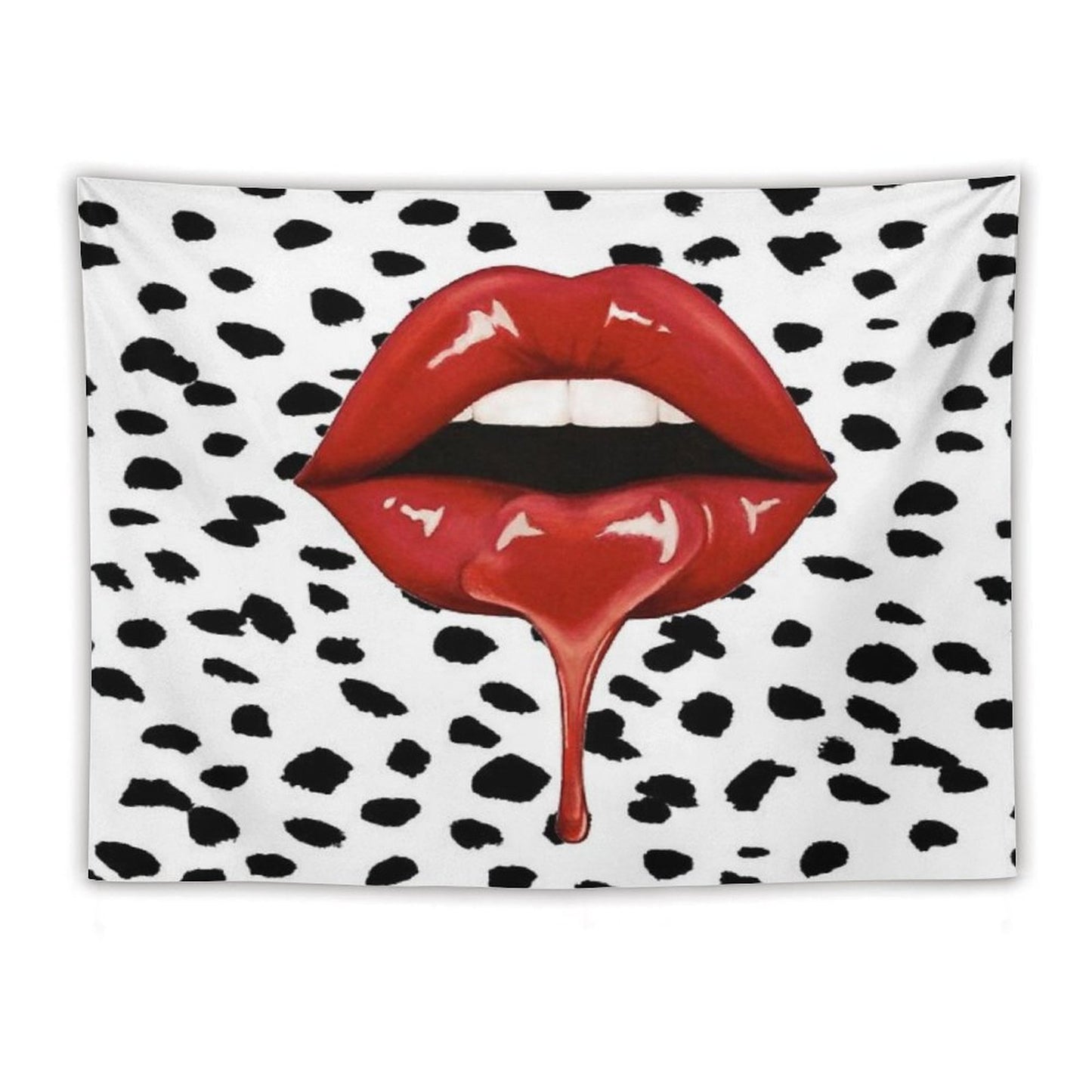 Drippy Lips Tapestry
